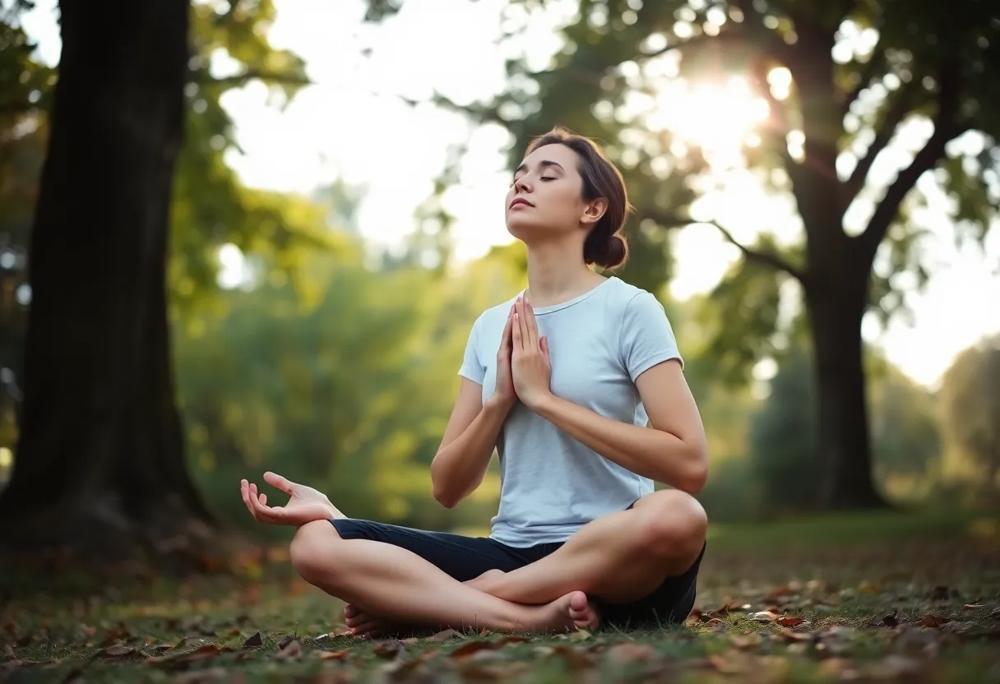meditation outdoors