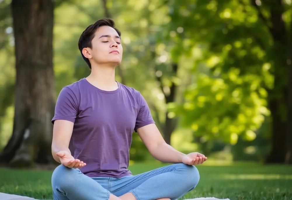 meditation outdoors