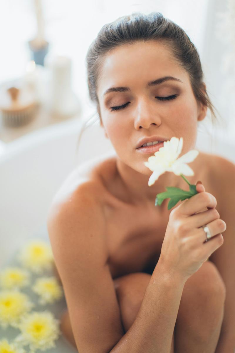 relaxing skincare